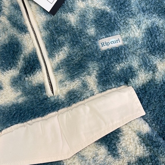 🔆RIP CURL🔆 DRIFTER POLAR FLEECE JACKET SWEATER - Picture 12 of 16